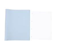 Fafeicy A4 Binder Notebook Waterproof PU Leather Refillable Planner Mind Mapping Study Working School