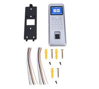 Fafeicy Access Control Keypad Biometric Attendance Machine Fingerprint Time Clock with 1000 Fingerprint Capacity 100000 Records for Offices Factories Schools
