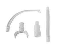 Fafeicy Adjustable Baby Mobile Holder, Crib Claw Toy Hanger with 30° Tilt, 58x24cm for Secure Mounting on Cribs, Chairs, Changing Tables