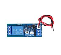 Fafeicy Adjustable Time Delay Relay Module Infinite Cycling Single Timing