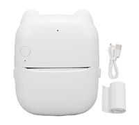 Fafeicy AI Voice Sticker Printer Portable Thermal Inkless Sticker Maker with 2.4G WiFi, Pocket Label Printer for Notes Photos DIY Crafts