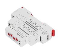 Fafeicy Alternate Circulation Type Time Relay Multifunction Timer Relay Programmable Time Switch with LED Indicator Red Knob 0.1s to 10 Days Delay for Motors Lights Pumps Solenoid Valves