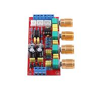 Fafeicy Amplifier Board, HiFi Preamp NE5532 Pre-Amplifier Control Kit, AC 12V for Audiophiles with Volume Adjustment (Finished board)