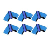 Fafeicy Anti Static Foot Strap JWD001 Blue Synthetic Rubber Grounding Band 10pcs Set for Workshop ESD Protection Electronics Repair PCB Assembly