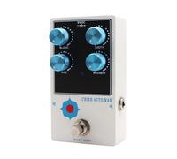 Fafeicy Auto Wah Bass Pedal True Bypass Compact Bass Effects Pedal with 4 Knob Control for Guitar