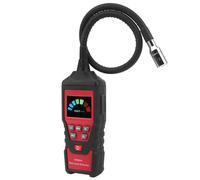 Fafeicy Automatic Reset Flammable Gas Detector with LED Bar Display, Compact Size for Home Kitchen Bathroom Grill House Bus Carriage with 40cm Flexible Probe