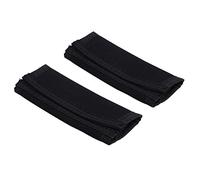 Fafeicy Baby Stroller Handle Grip Cover, Non-Slip, Waterproof, Nylon Material, Black, 13x13.5cm, 2 Pack