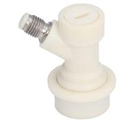 Fafeicy Ball Lock Keg Connector, ABS Stainless Steel Barb Beer Joint with MFL Rotating Nut, for Cornelius Style Ball Lock Barrels and Sanke Kegs