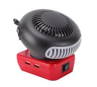 Fafeicy Battery Powered Heater, Portable Space Heater with 360°Adjustable Angle 2 Temperature Settings 55-85℃, Safe Quiet Operation for Indoor Outdoor Use Garage Camping Office