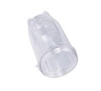 Fafeicy Blender Cup Replacement Plastic Juicer Cup Tall or Short 8 X 14.8cm or 8 X 10cm Transparent Mixing for Smoothies Juice Kitchen Blender Parts (Short)