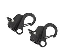 Fafeicy Boat Mud Clamp/Holder, Resistant to Oxygenation Safely Hold the Clips on the Boat Bumper Łódź Arrow Storage Case of Anti -collision Easy Installation for a Rope From 3/8 Inches to 5/8 Inches