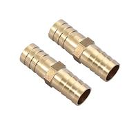 Fafeicy Brass Regular Truck Pipe Connection Carpenter for Electric Tools Home Gas Pipes, 6/8/12/14/16/20 Mm (16mm(2pcs))
