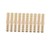 Fafeicy Brass Regular Truck Pipe Connection Carpenter for Electric Tools Home Gas Pipes, 6/8/12/14/16/20 Mm (6mm(10pcs))