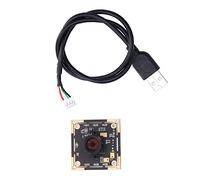 Fafeicy Camera Module 1MP 100° Wide Angle USB 2.0 OV9281 Chip Driver Board Accessory Black
