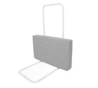 Fafeicy Children Bedside Rails, Linen Grey (Length 0.5 M Bed Rails) Bed Rail Liner Removable and Cleanable Suitable for Any Thickness of Mattresses (Gray)