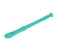 Fafeicy Children Clarinet Flute, Neon Music Recorder, 8 Hole Plastic Flute Clarinet with Cleaning Rod and Instruction for Children Kids Beginner (Dark Green)