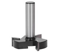 Fafeicy CNC Spoilboard Surfacing Router Bit 1/2in Shank 3 Flutes Carbide Wood Milling Cutter for Woodworking CNC Machines and Engraving Tools