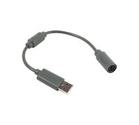 Fafeicy Controller, USB Cable Replacement Wired Breakaway Adapter Cord for PC with High-Grade Material Secure Connection 10.6inch Gray