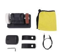 Fafeicy Cordless Bench Grinder Mini Bench Grinder Small 2000-6000RPM Variable Speed with Dual 3 Inch Grinding Wheels 36 60 Grit for Tool Grinding Rust Removal Sharpening