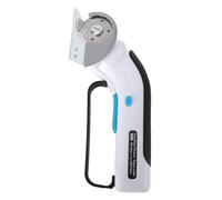 Fafeicy Cordless Electric Fabric Scissors Cutter with LED Light Auto Sharpening Safety Lock for Carpet Leather Blankets