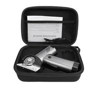 Fafeicy Cordless Electric Scissors with LED Display, Rechargeable 10000RPM High Speed Comfortable Grip, for Cutting Cardboard Carpets Leather in Workshops