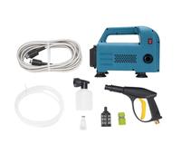 Fafeicy Cordless Pressure Washer Portable Power 2200W 150bar Battery Powered Washer for Car Wash Watering