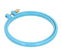 Fafeicy Cross Stitch Embroidery Circle, Colorful Plastic Hoop Ring for DIY Sewing, Easy to Use for Beginners, Ideal for Household Crafts (5in)