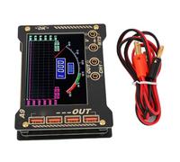 Fafeicy Curve Waveform Measurement Meter 0-36V 8A Digital Voltage Current Tester with 4.0 Inch Display Real Time Waveform Data and Update for Dynamic Voltage Current Power Monitoring