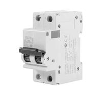 Fafeicy DC Circuit Breaker 63A 2P DIN Rail Miniature Breaker DC250V 10kA | DC Circuit Breaker 63A 2P DIN Rail Miniature Breaker DC250V 10kA Fast Closing Short Circuit and Overload Protection for