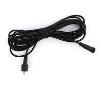 Fafeicy DC Extension Cord 24AWG, Silicone Brass Power Cord | 100cm Length for Outdoor Lighting, 5A Max Current, Compatible with Solar Spotlights and Car Power Supplies