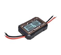 Fafeicy DC Power Meter ABS Digital Power Meter 0 to 60V (100A)