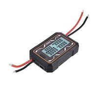 Fafeicy DC Power Meter ABS Digital Power Meter 0 to 60V (200A)