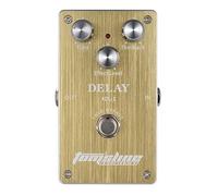 Fafeicy Delay Pedal, Aluminum Alloy True Bypass Electric Guitar Effect Pedal with Time, Feedback, Level Knobs for Electric Guitar, Designed with On Off LED