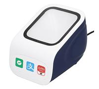 Fafeicy Desktop Barcode Scanner, USB Interface, Voice Prompt and Large Size Window for Mobile Payment in Supermarkets and Retail Stores