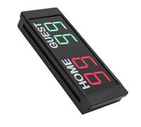 Fafeicy Digital Scoreboard, Electronic Score Keeper with Remote Control for Basketball Volleyball Football Badminton Indoor Games, Aluminum Alloy Frame Magnetic Adsorption Lightweight (UK Plug)