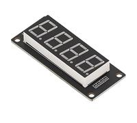 Fafeicy Digital Tube Display Module, Green LED 4 Digit 7 Segment, TM1637 Drive Chip for Machine Control, Easy Data Viewing and Installation