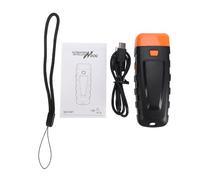 Fafeicy Dog Bark Deterrent Device 25kHz Ultrasonic Anti Barking Device for Small Dogs Portable Training Tool with Flashlight and 3 Modes for Home and Park Use