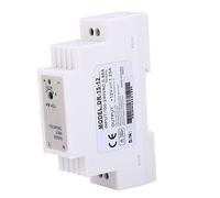Fafeicy DR 15 12 DIN Rail Power Supply, 12V 1.25A 15W AC DC Switching Power Supply with PWM Modulation for Control Cabinet and Industrial Control Equipment (DR-15-12)
