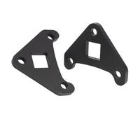 Fafeicy Drive Motor Reinforcement Brackets Reinforce Chassis Structure for 1 to 2 Ton Mini Excavator 1/2 Inch Steel Flange Plate Weld On Frame Support for Compact Diggers