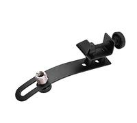 Fafeicy Drum Rim Microphone Clamp, Metal Mic Clamp for Live Performances with Adjustable Height, Shockproof Design and Swivel Installation Gear for Drums