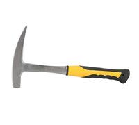 Fafeicy Duckbill Hammer, Professional Geological Brick Hammer with High Carbon Steel Heat Treated Head, Flat Mouth and Chisel Tip for Rock (L 360ml 6.8x14.5cm / 2.7x5.7in)