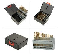 Fafeicy Effortless Drilling, Precise and, Multi-purpose Drilling with Twist Drill Bits for HSS Twist Drill Craft Nail, High Speed Steel Bit Set, Suitable