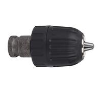 Fafeicy Electric Drill Chuck Adapter 3/8-24UNF Wrench Conversion Head with Hand Tight Chuck for SDS Bits 0.8 to 10mm, and Professional Use