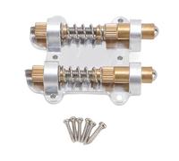 Fafeicy Electric Guitar Tremolo Bridge Stabilizer Guitar Tremolo Stopper Stabilizing Device Brass Bridge Arming Adjuster with 6 Screws