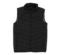 Fafeicy Electric Heated Vest for Men Women USB Rechargeable 3 Temperature Settings Warm Polyester Vest Black