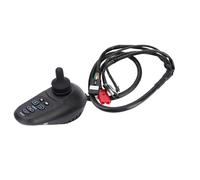 Fafeicy Electric Wheelchair Joystick Controller Mobility Chair Joystick Controller Wheelchair with Electronic Anti-Lock Brake Ramp Hold for 24V DC Brush Motor Wheelchairs