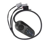 Fafeicy Electric Wheelchair Joystick Controller, Safe Multifunction 50A Output Brake Control for Mobility Chair Smart Robot ABS Rubber Aluminum Alloy 1 Pack