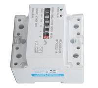 Fafeicy Electricity Watt Hour Meter, Flame Retardant ABS Energy Wattmeter