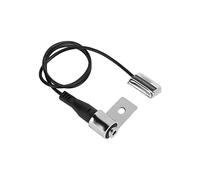 Fafeicy Eliminate Sound Interference, Piezo Contact Pickup, Metal Patch Pickup for Classical Guitar Violin Ukulele, Inside Instrument, 6.35mm Audio Output Jack, Input Stereo System,