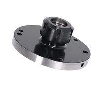 Fafeicy ER32 D125 Collet Chuck 4.92in Diameter 1.97in Height 0.005 Accuracy Carbon Steel with 7 Holes for CNC Milling Lathe Engraving